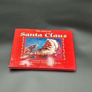 The story of Santa Claus by Teresa Chris book Christmas illustrated history